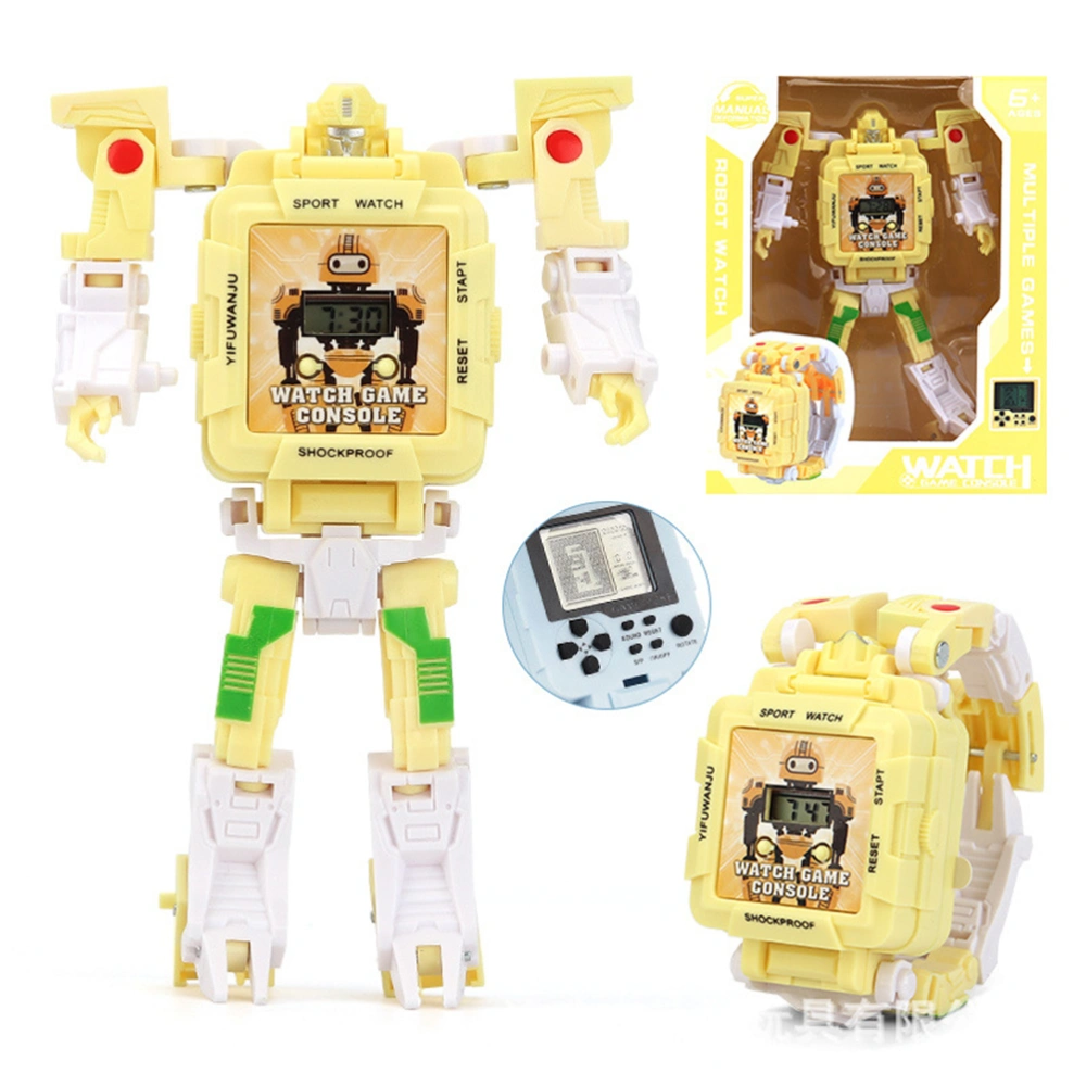 Robot Deformed Watch for Kid Toys Digital Electronic Watch for Boys Girls Christmas Gift