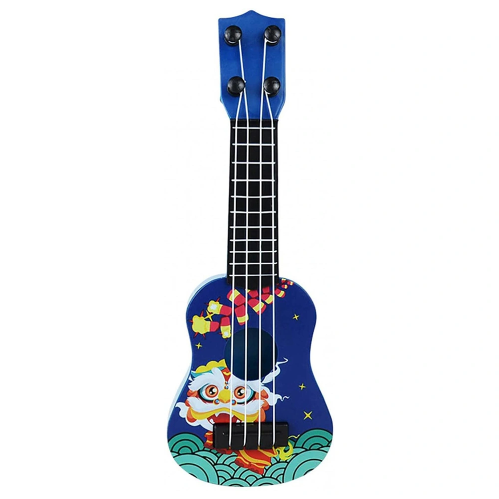 Beginner Simulation Mini Ukulele Guitar Educational Musical Instrument Toy for Children Birthday Christmas Gift