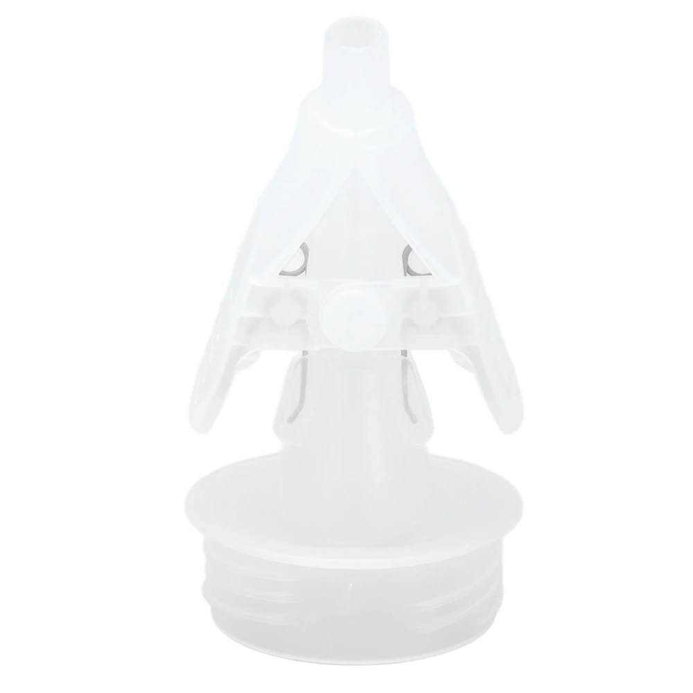 Breastmilk Storage Bag Adapter Nontoxic Safe Wide Compatibility Breast Pump ConverterTransparent