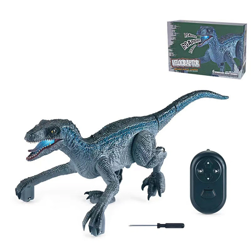 Remote Control Dinosaur Toys LED Light Up Walking Roaring Simulation Dinosaur Toys Christmas Gift for Boys Girls