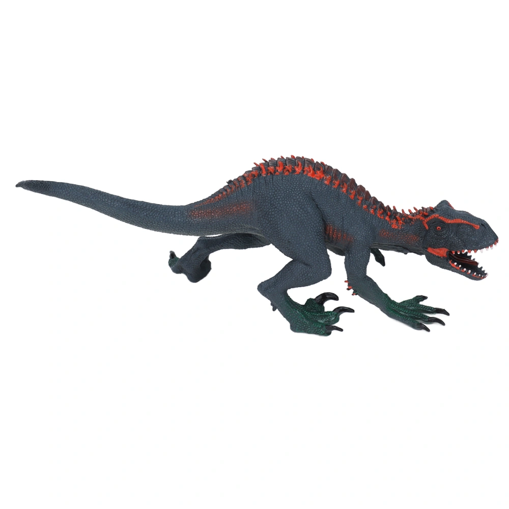 Dinosaur Model Children PVC Plastic Simulated Dinosaur Figurine Toy Decoration Gift for Birthday PartyRed Velociraptor