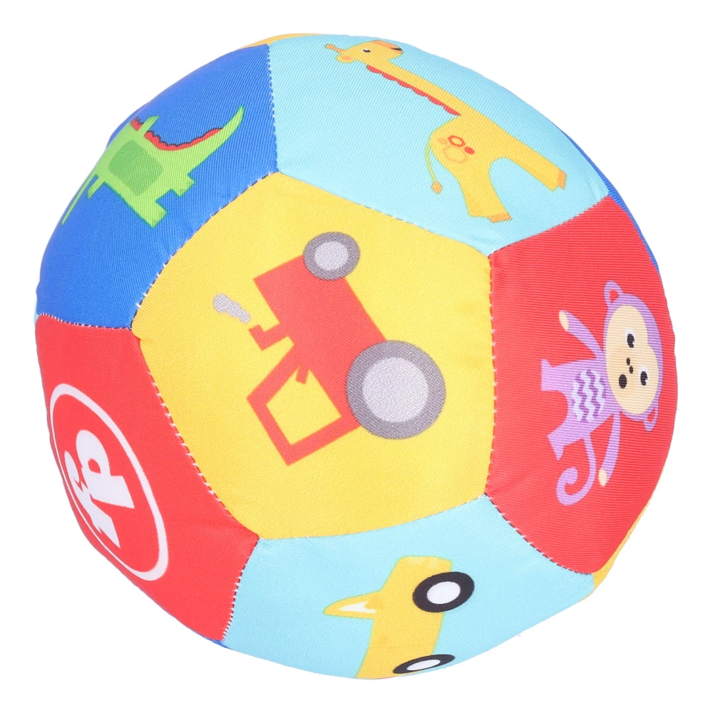 Baby Ball Cute Soft Cloth Hand Training Grasping Ability Toy for Baby Girls Boys 4 InchF0855 Ball Car