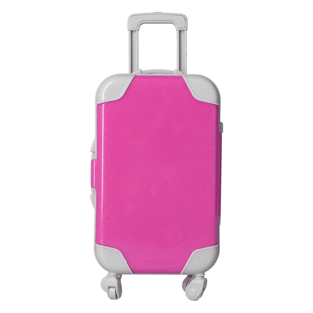 Suitcase Simulated Vivid Portable Exquisite Luggage Cases Doll Accessories