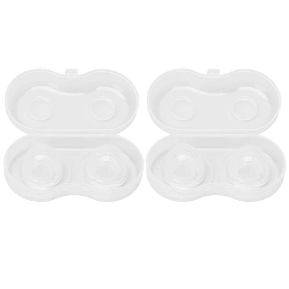 2 Set Nipple Corrector Silicone Nipple Puller for Flat Inverted Short Nipples Women