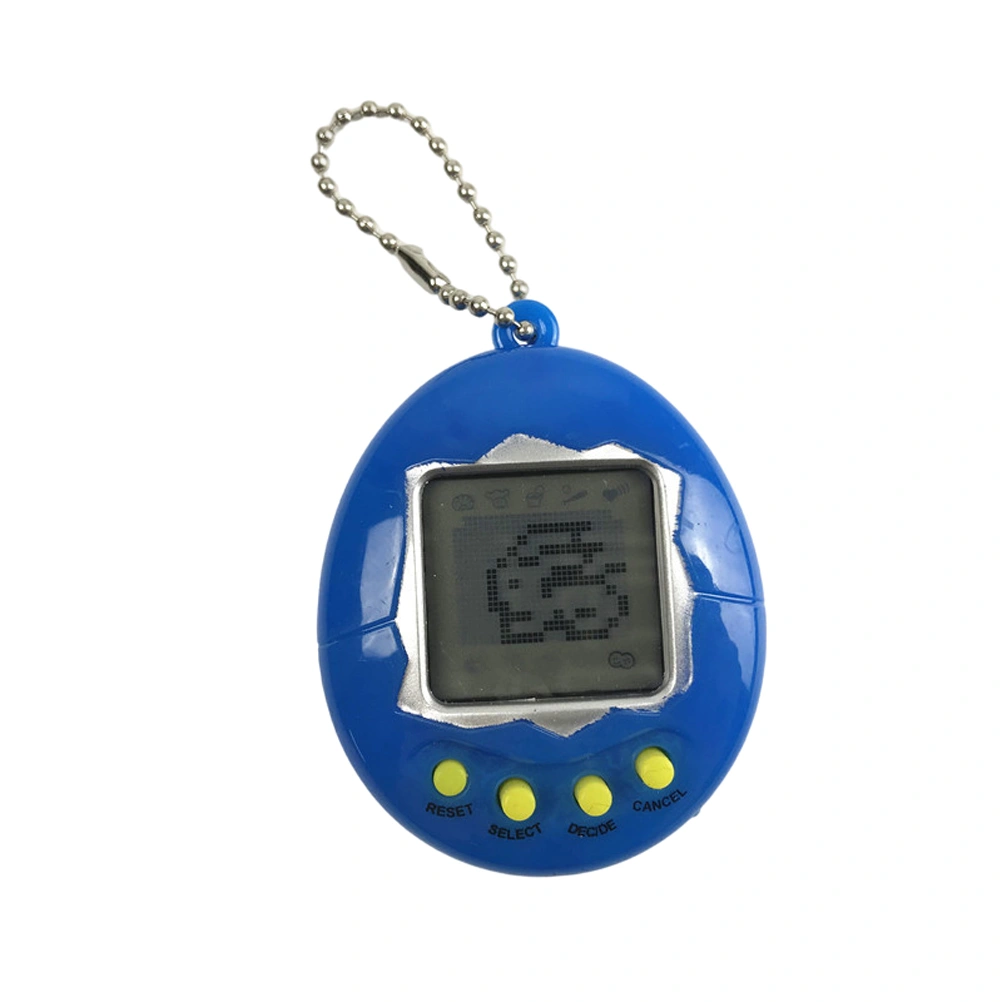 Virtual Pet Game Toy Portable Electronic Keyring Games Toys Virtual Digital Pet Game Machine Funny Gift for Kids