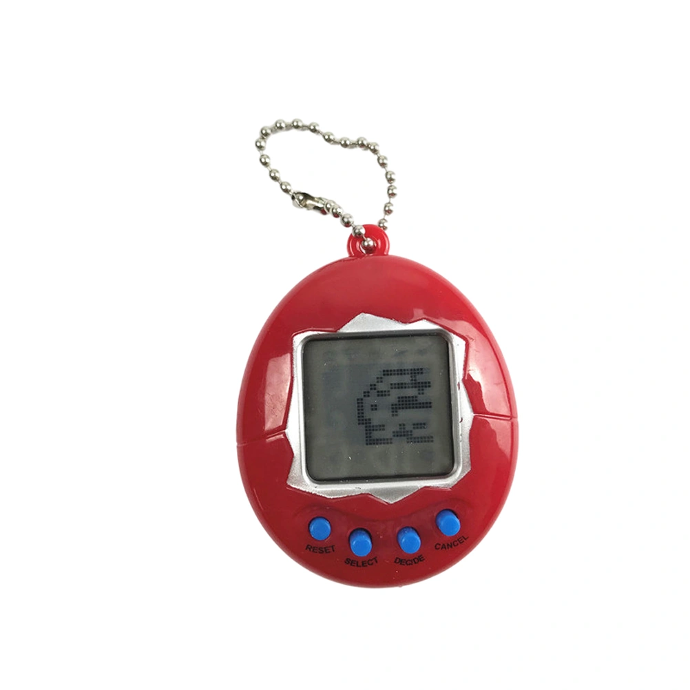 Virtual Pet Game Toy Portable Electronic Keyring Games Toys Virtual Digital Pet Game Machine Funny Gift for Kids