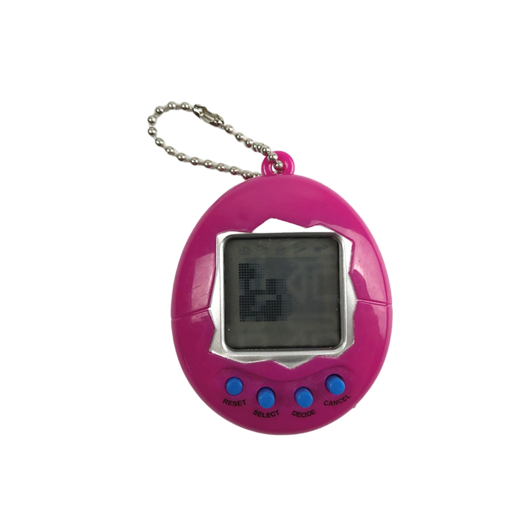 Virtual Pet Game Toy Portable Electronic Keyring Games Toys Virtual Digital Pet Game Machine Funny Gift for Kids