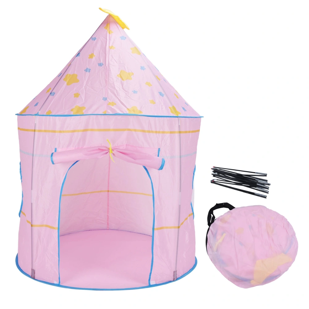 Children Play Tent Toy Princess Castle Indoor Game Playhouse Tent Toy Gifts for KidsPink