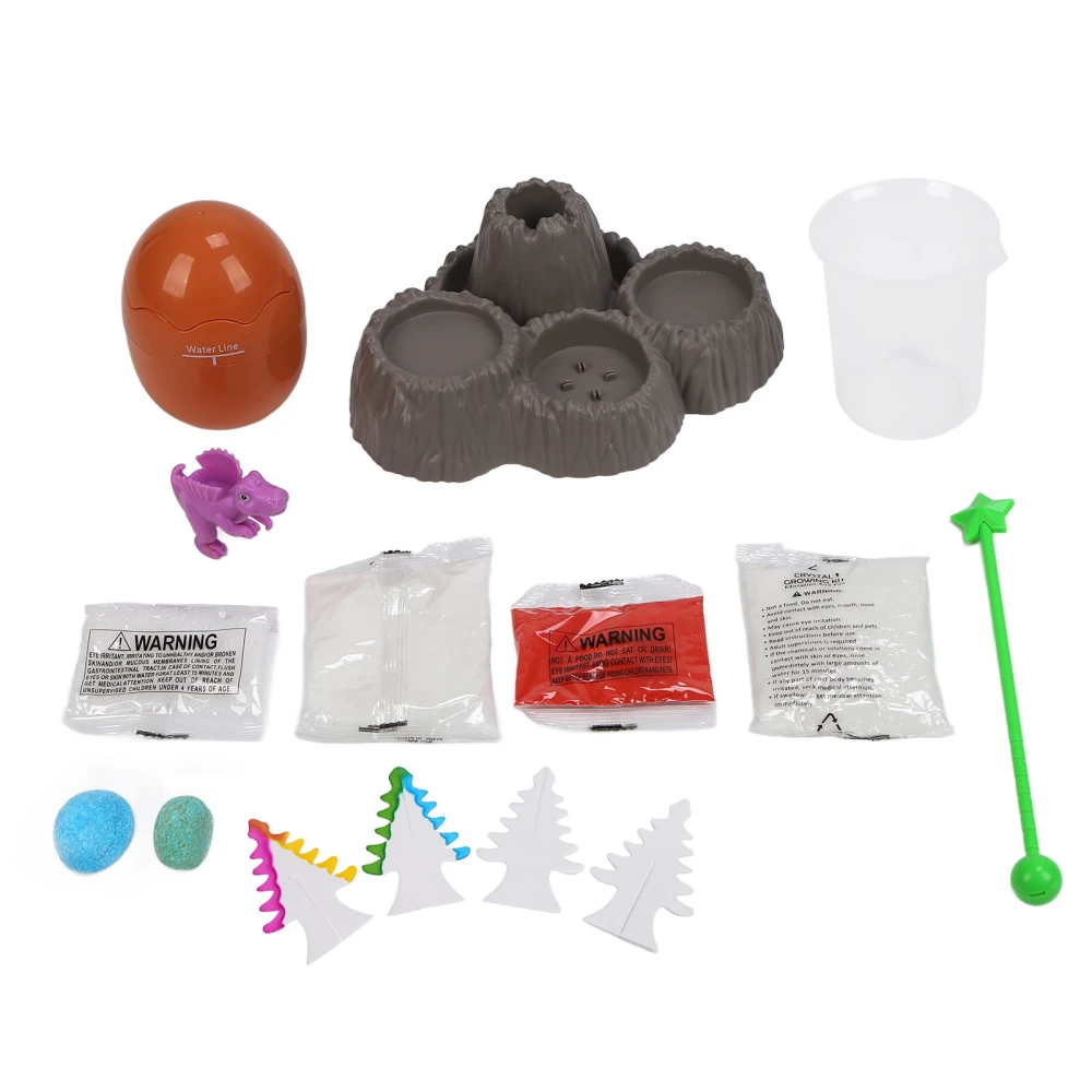 Children Chemical Science Kit Kid Science Experiments Volcanic Eruption Scene Educational Toy