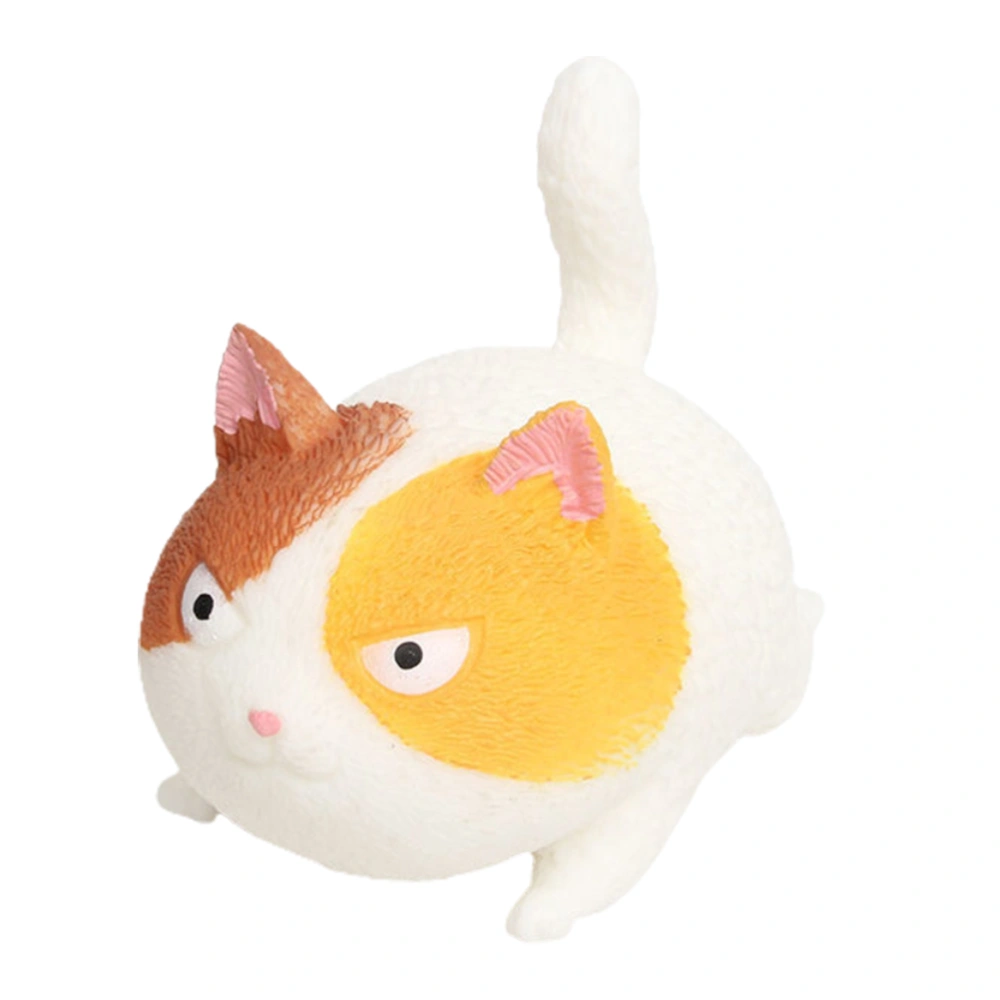 Angry Cute Cat Shaped Ball Toy Relief Stress Squeezed Toys Gift for Kids and Adults