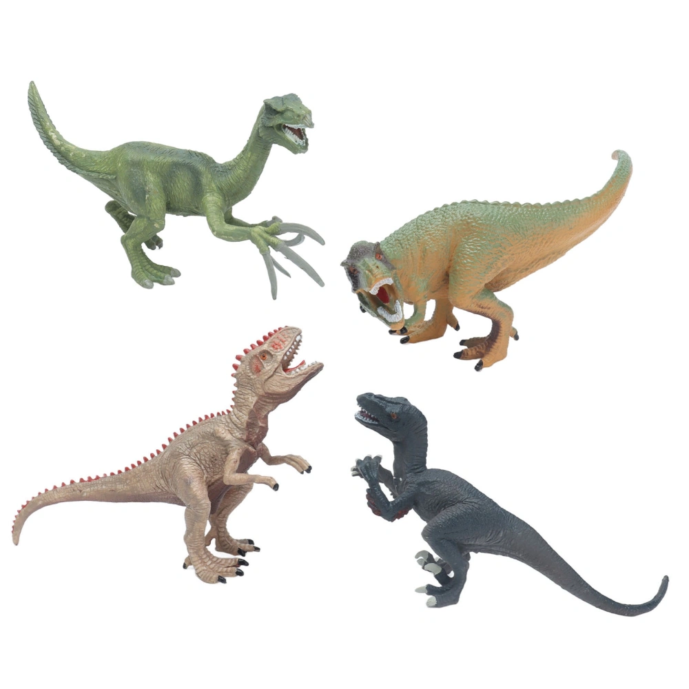 4pcs Simulation Dinosaur Model Set Jurassic Animal Collection Model Kit Educational Toy for KidsDinosaur Model Set