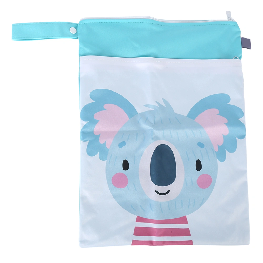 Waterproof Wet Bag Reusable Wet Clothes Baby Diapers Swimsuits Washable Travel Wet BagES006-QW62