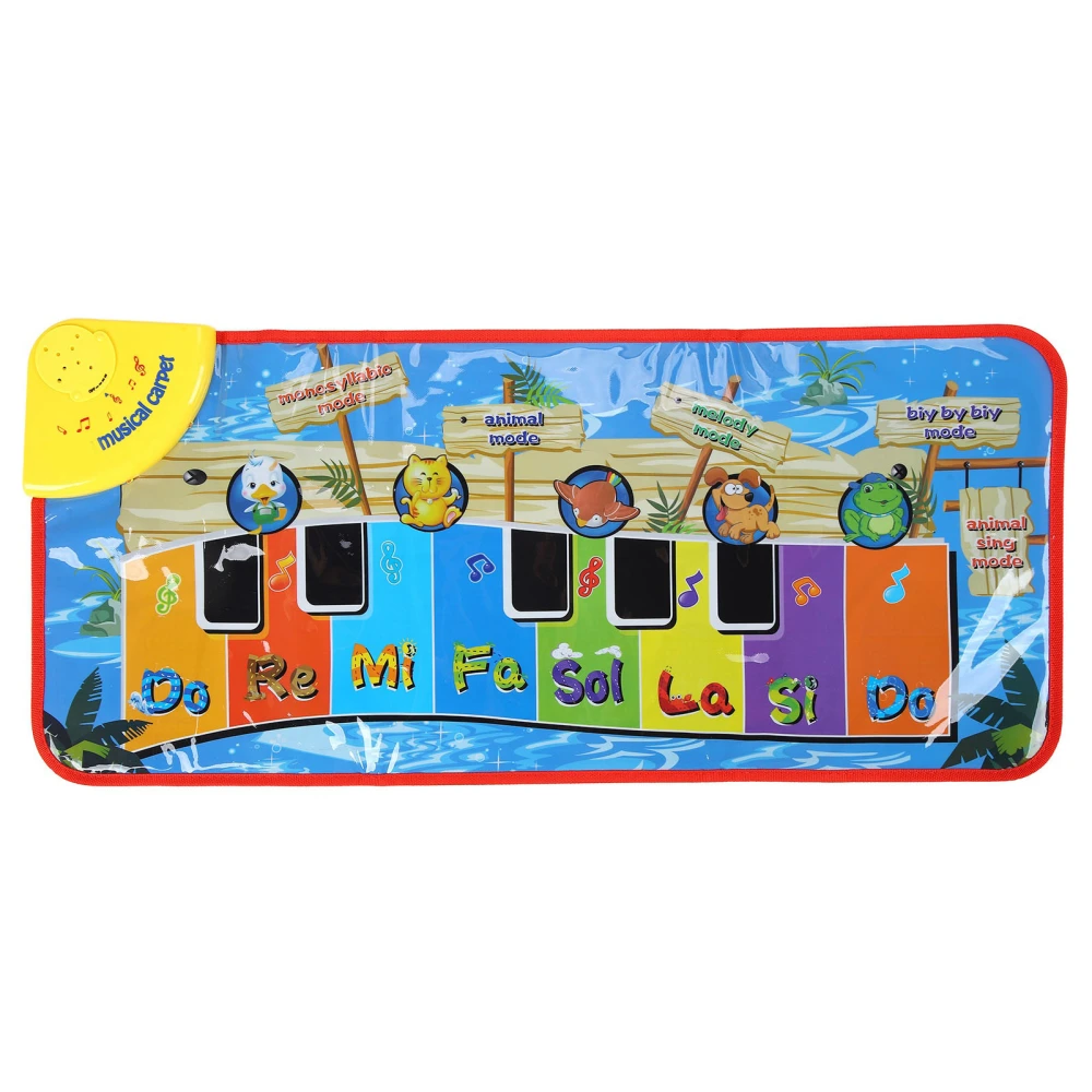 Baby Musical Mats Floor Piano Keyboard Mat Playmat Music Blanket for Early Education