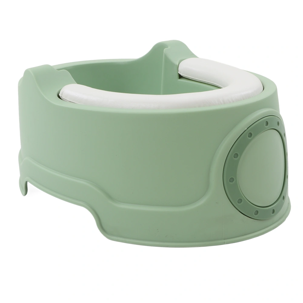 Baby Butt Washing Seat Innovative Hands Free Safe Toddler Wash Butt Basin for 0 To 12 Years Old Fresh Green PVC