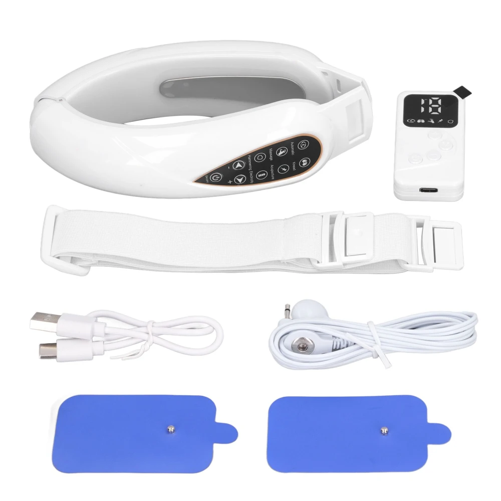 Facial Slimming Machine 5 Modes 15 Strength Colorful Lighting Microcurrent Skin Tightening Lifting Massager White