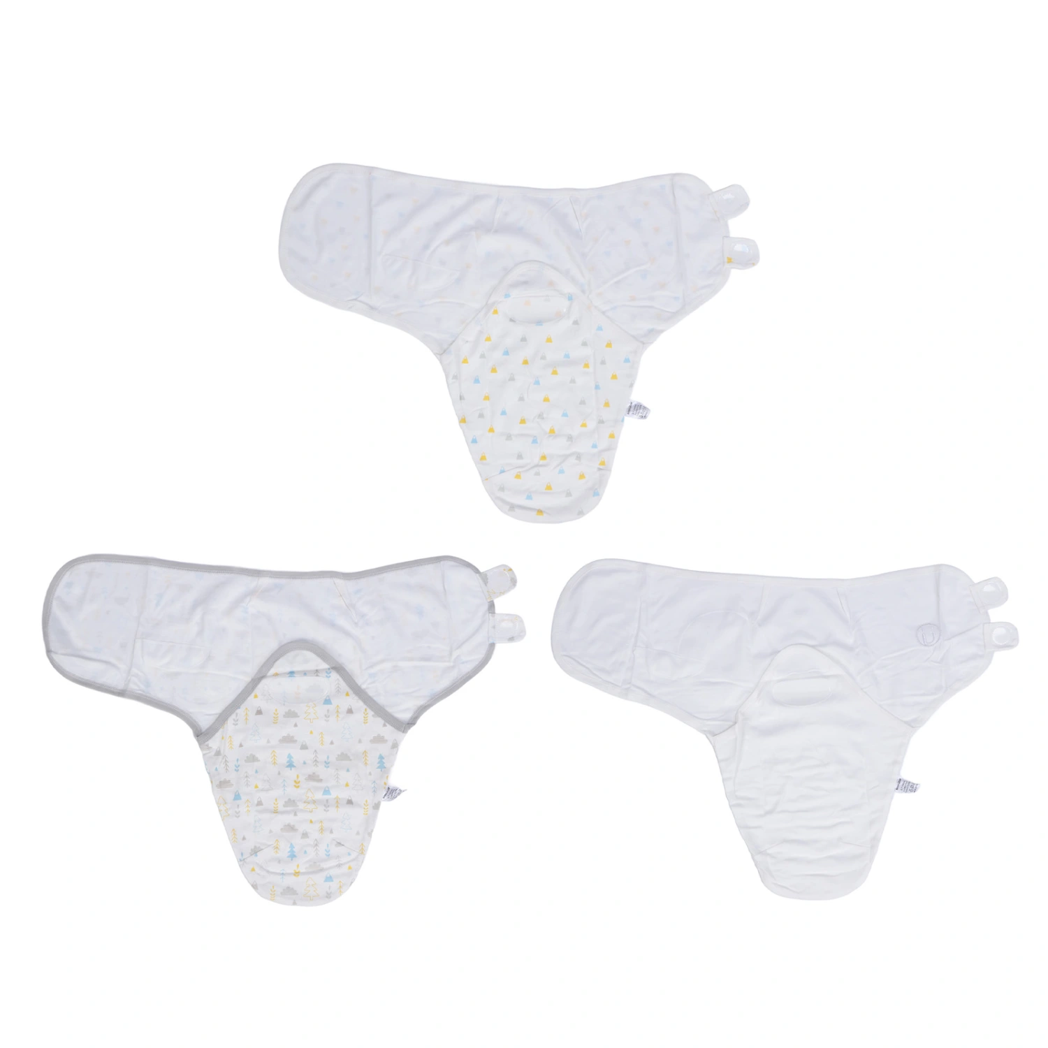 3pcs Baby Swaddle Sleep Sacks Cotton Swaddle Blanket for 0 to 2 Months Old Newborn Forest