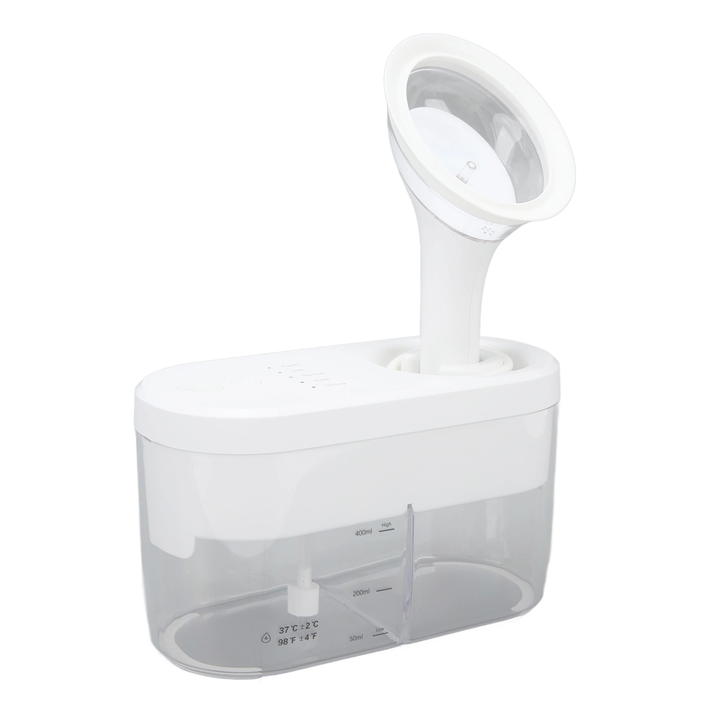 Ear Wax Removal 4 Cleaning Modes Rechargeable Ear Cleaner Tool Automatic Drainage Ear Irrigation Water Cleaner White Kit