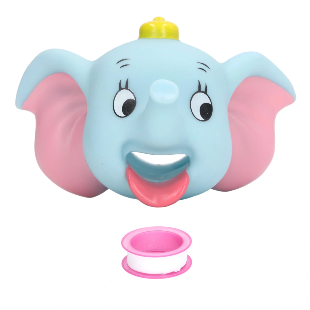 Cartoon Faucet Extender Saving Water Safety Cute Lightweight Portable Faucet Extender for Toddlers Little Blue Elephant