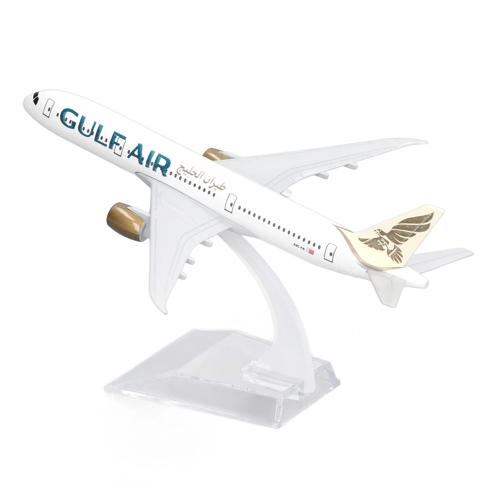 Metal Aircraft Model Alloy Simulated Accurate Scale Stable Base Home Decor Plane Model for Boeing 787