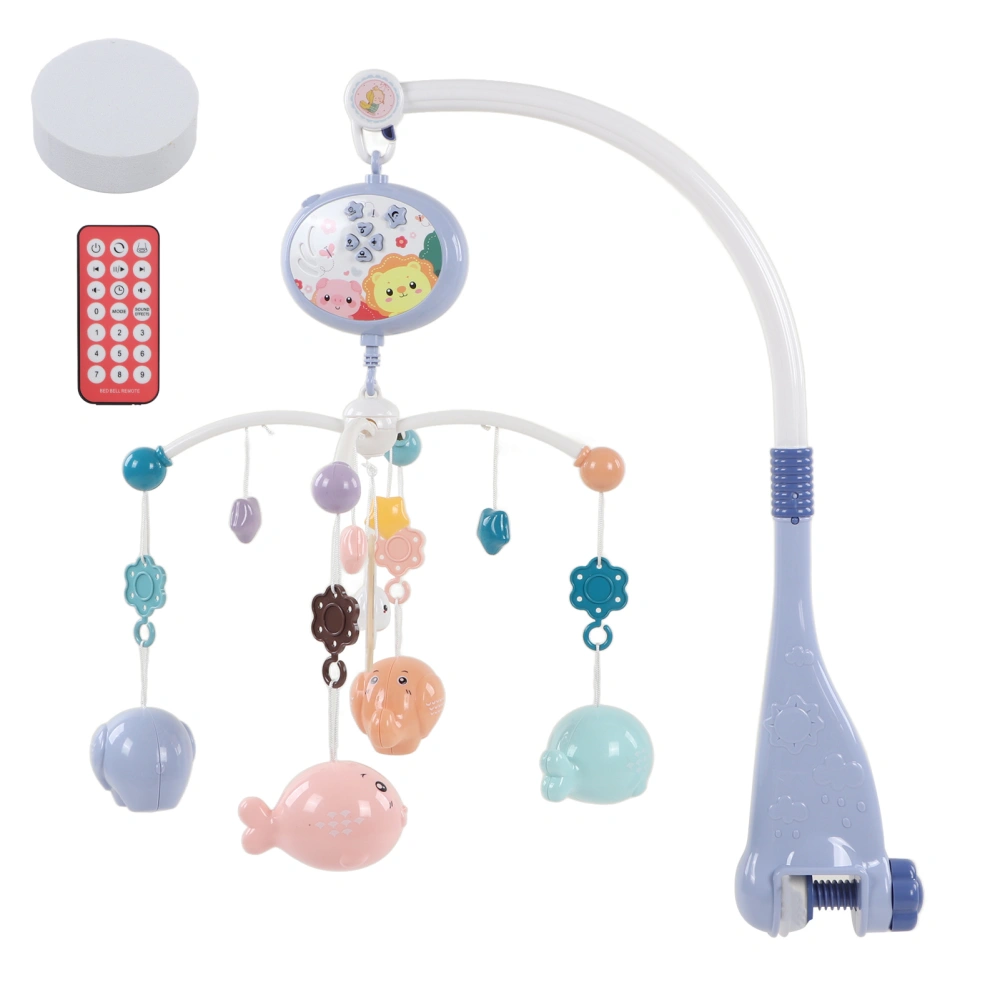 Infant Mobile Light Sound Rotating Remote Control Hanging Newborn Music Mobile for Bed Type 1