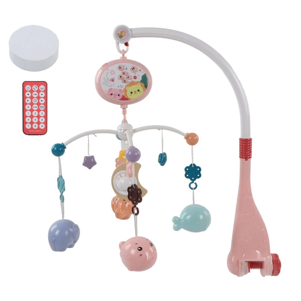 Infant Mobile Light Sound Rotating Remote Control Hanging Newborn Music Mobile for Bed Type 2