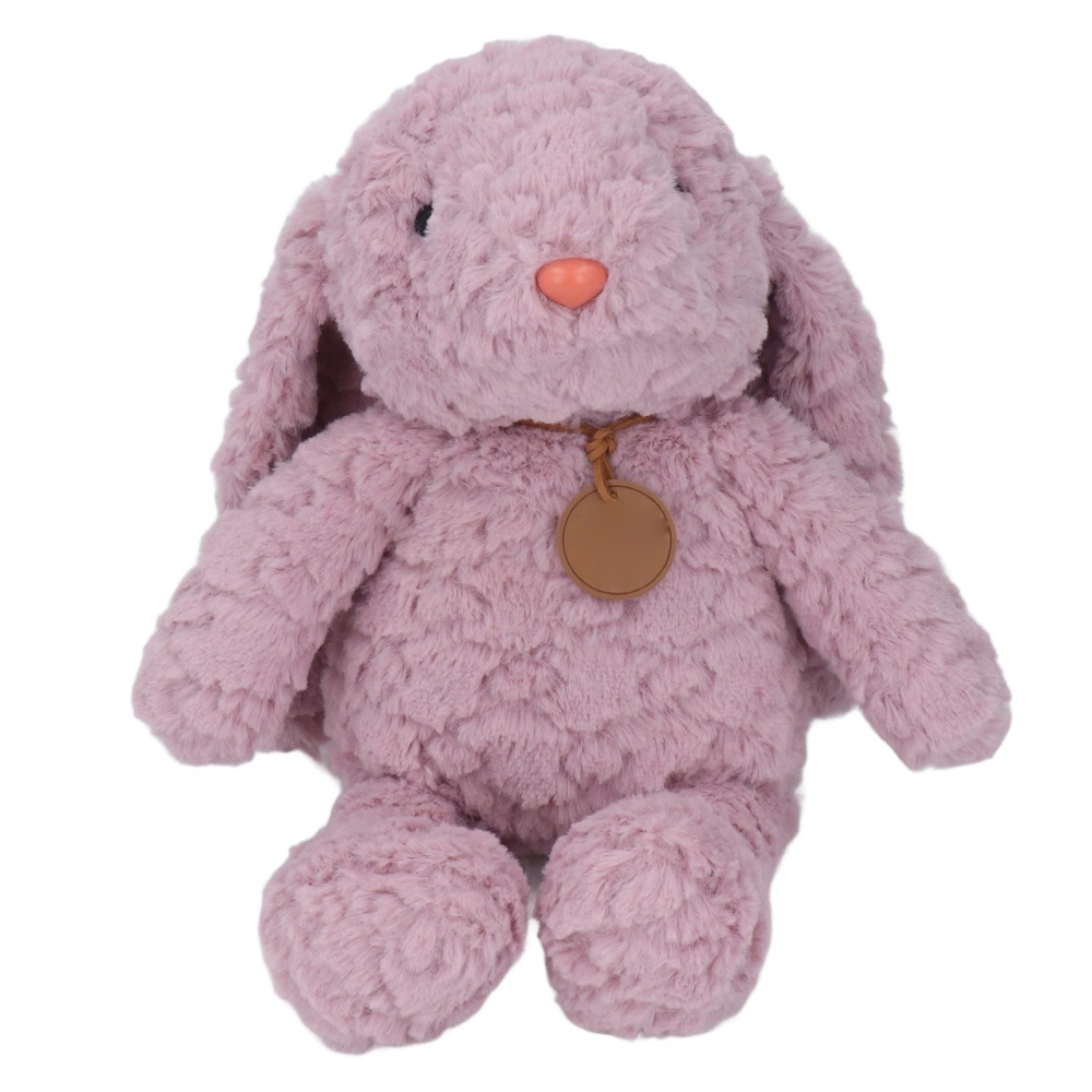 Rabbit Plush Toys Cute Soft Stuffed Stress Relief Plush Animal Doll for Bedding Kids Birthday Valentine Christmas Purple