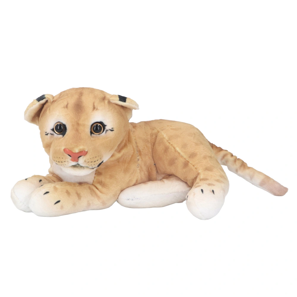 Plush Stuffed Animals Doll Cute Simulation Jungle Animal Soft Lining Animal Plush Doll Toy for Living Room Bedroom Lion