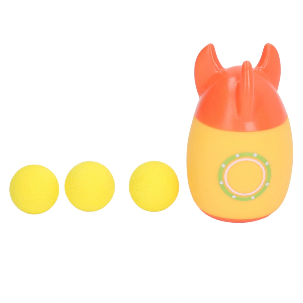 Kids Foam Ball Toy Set Squeeze Bouncing 3 Balls Soft Vinyl Ejection Balls Decompression Toy