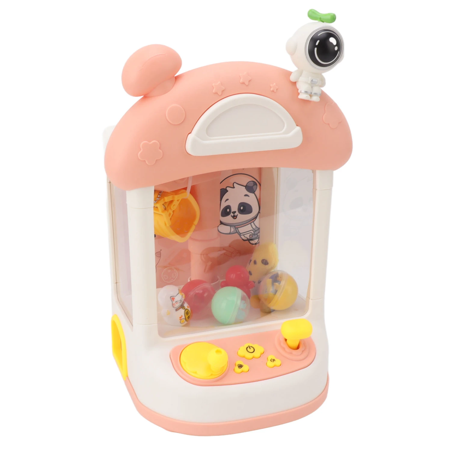 Mini Doll Grabber Machine Light Music Improve Coordination Electric Doll Grabber Toy for Kids Type B