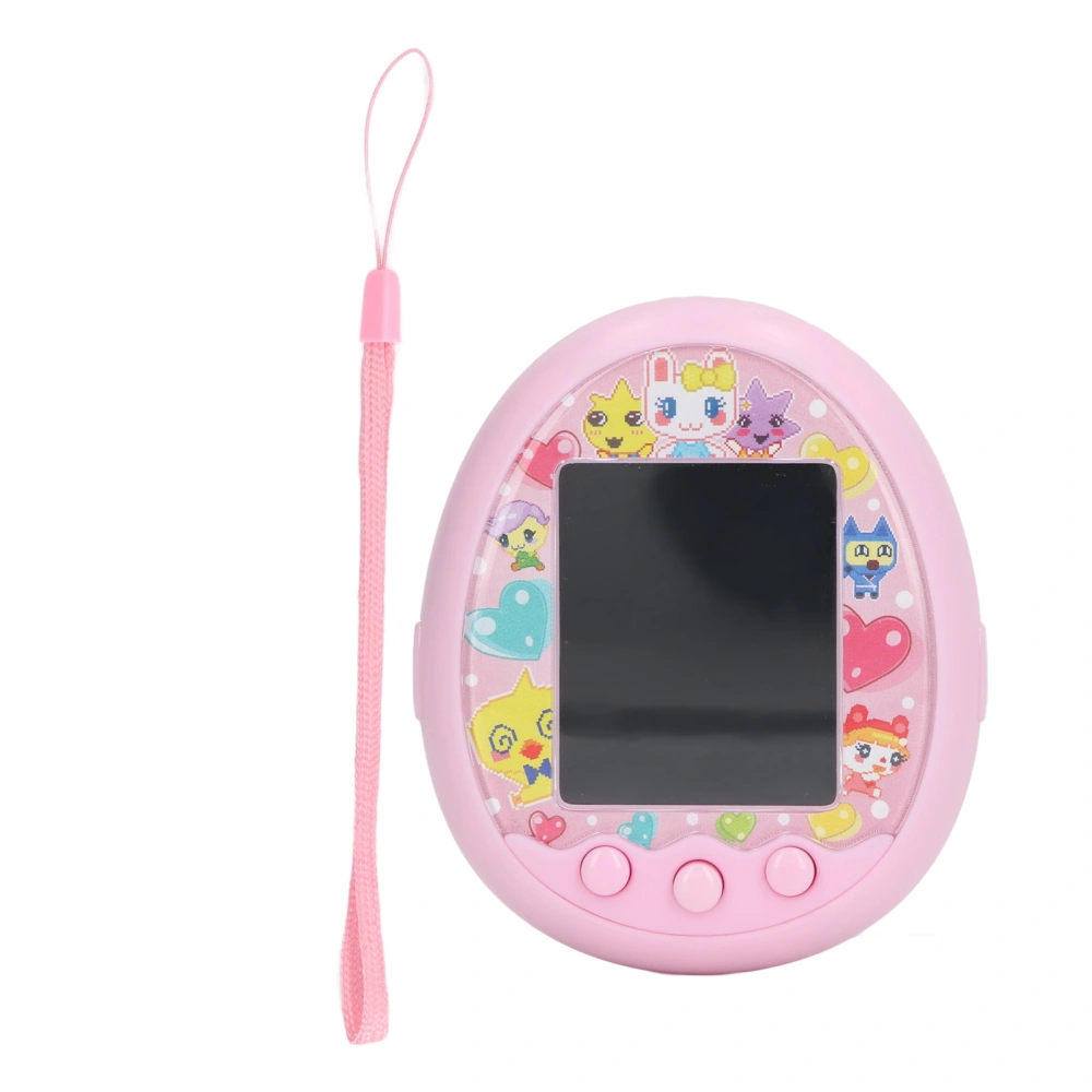 Digital Reality Pet Handheld Vintage Communication Decompression Electronic Key Digital Pet Game Machine Pink