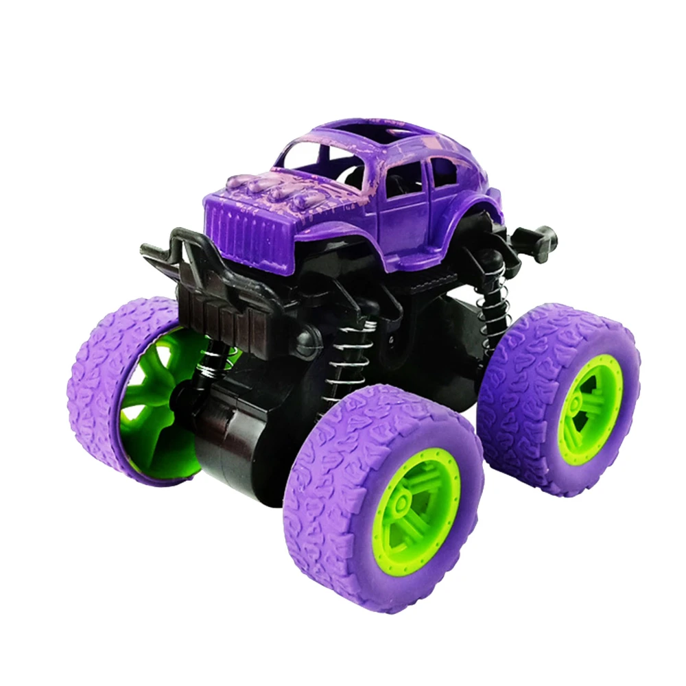 Offroad Car Toy Dual Inertia Simulation Shakeproof Offroad Vehicle Model for Children Kids Purple