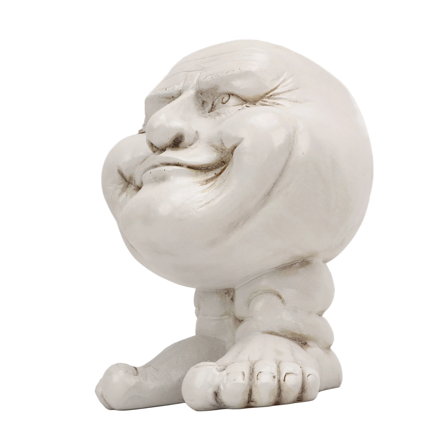 Face Statue Planter Unique Image Cute Funny Shape Personalized Waterproof Head Flower Pot for Garden Decoration Type3
