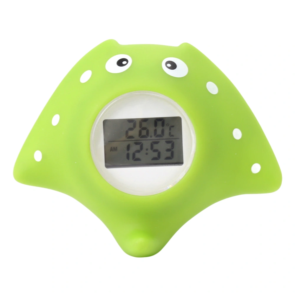 Baby Bath Thermometer Alarm LCD Display Fish Shaped Waterproof 0‑60 Degrees Celsius Water Temperature Tester