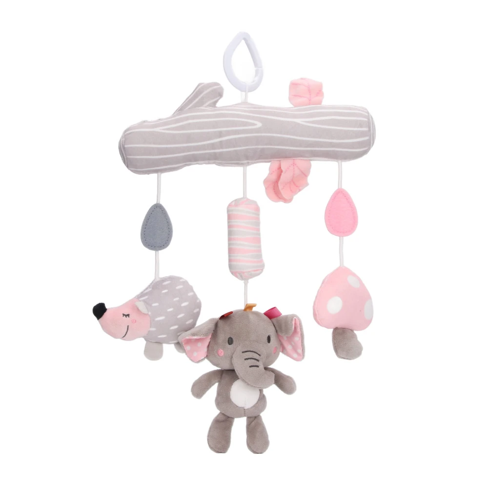 Baby Mobile Sensory Toy Soft Plush Learning Development Interactive Sound Hanging Crib Toy Type 2