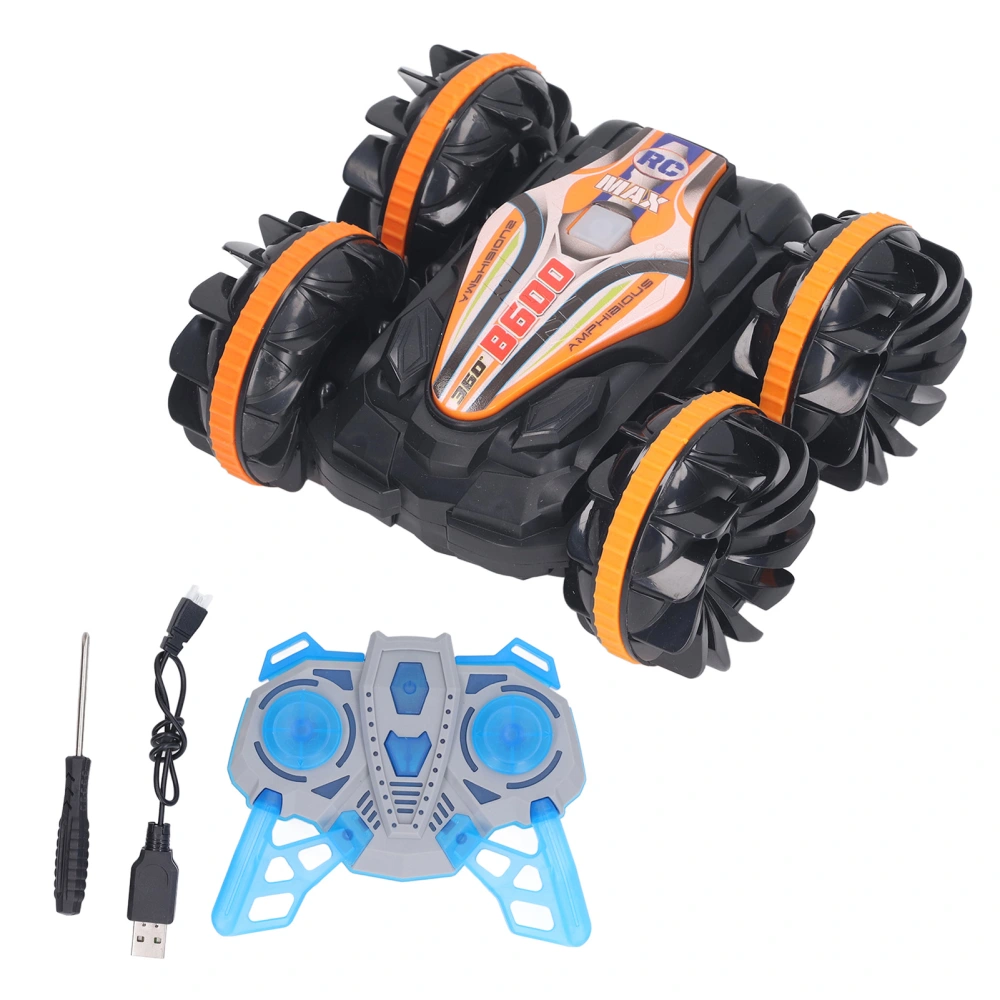 Double Sided RC Stunt Car 4WD 360 Degree Rotation All Terrain Waterproof Rechargeable Remote Control Off Road Car