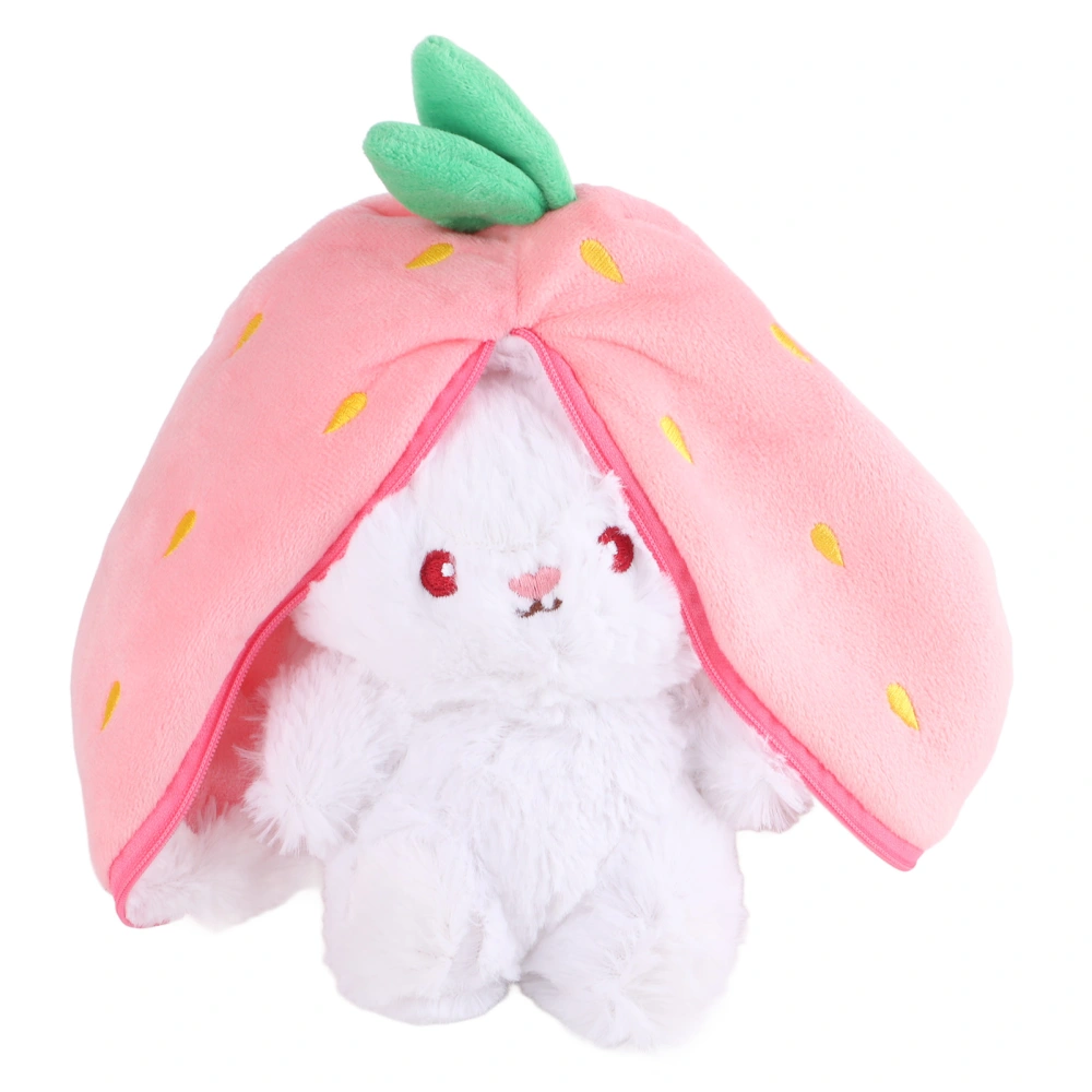 Kid Lovely Cartoon Plush Doll Comfortable Soft Children Sleep Pillow Stuffed Toy for Bedroom Strawberry 18cm/7in