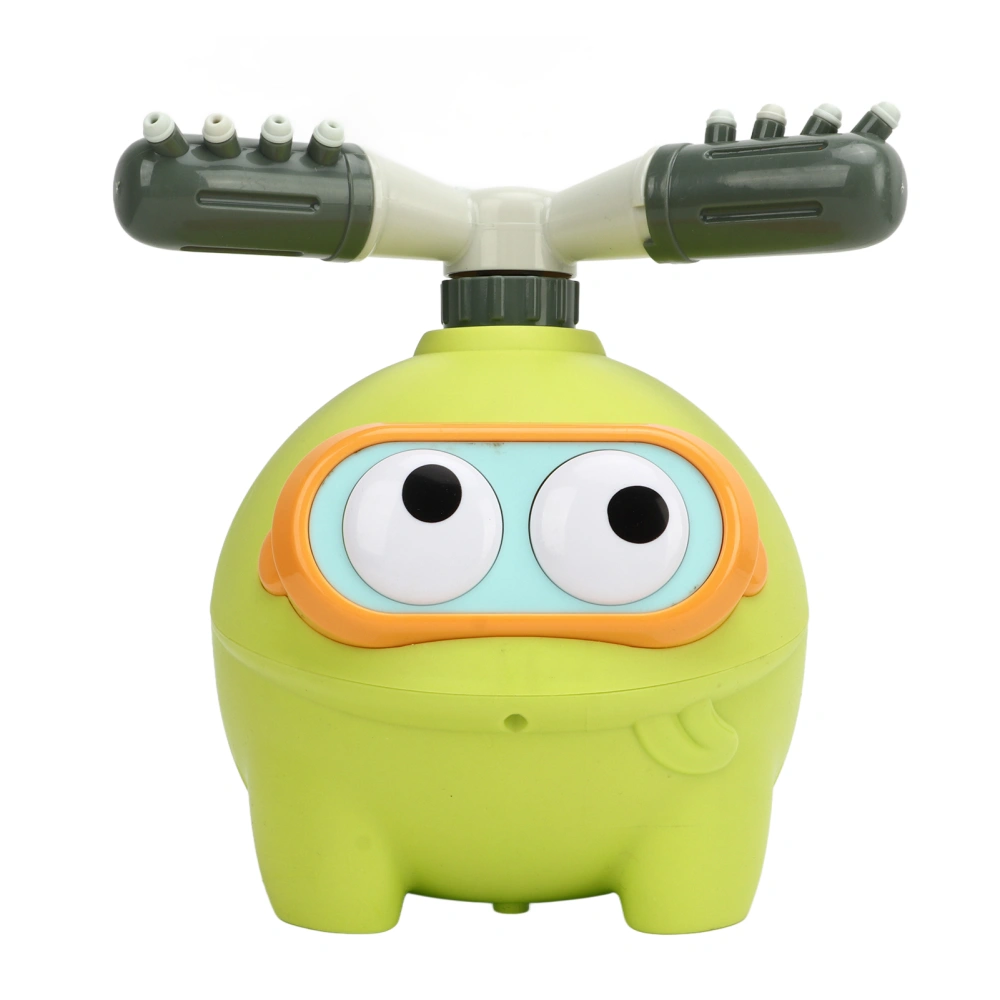 Kids Water Spray Sprinkler Rotatable Cute Frog Shape Outdoor Water Spray Sprinkler for Summer Outside Toy Backyard Game