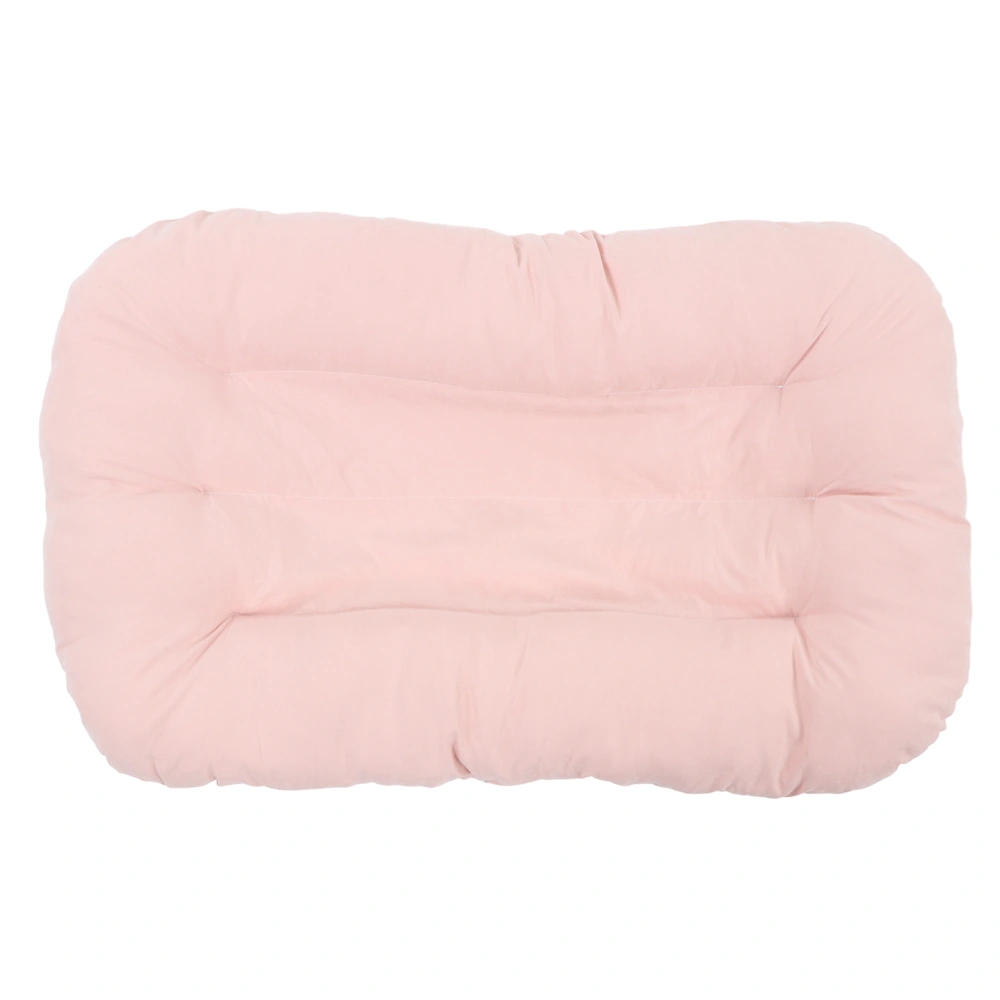 Baby Lounger Biomimetic Uterus Shape Detachable Cleansing Soft Cotton Infant Bassinet Pink