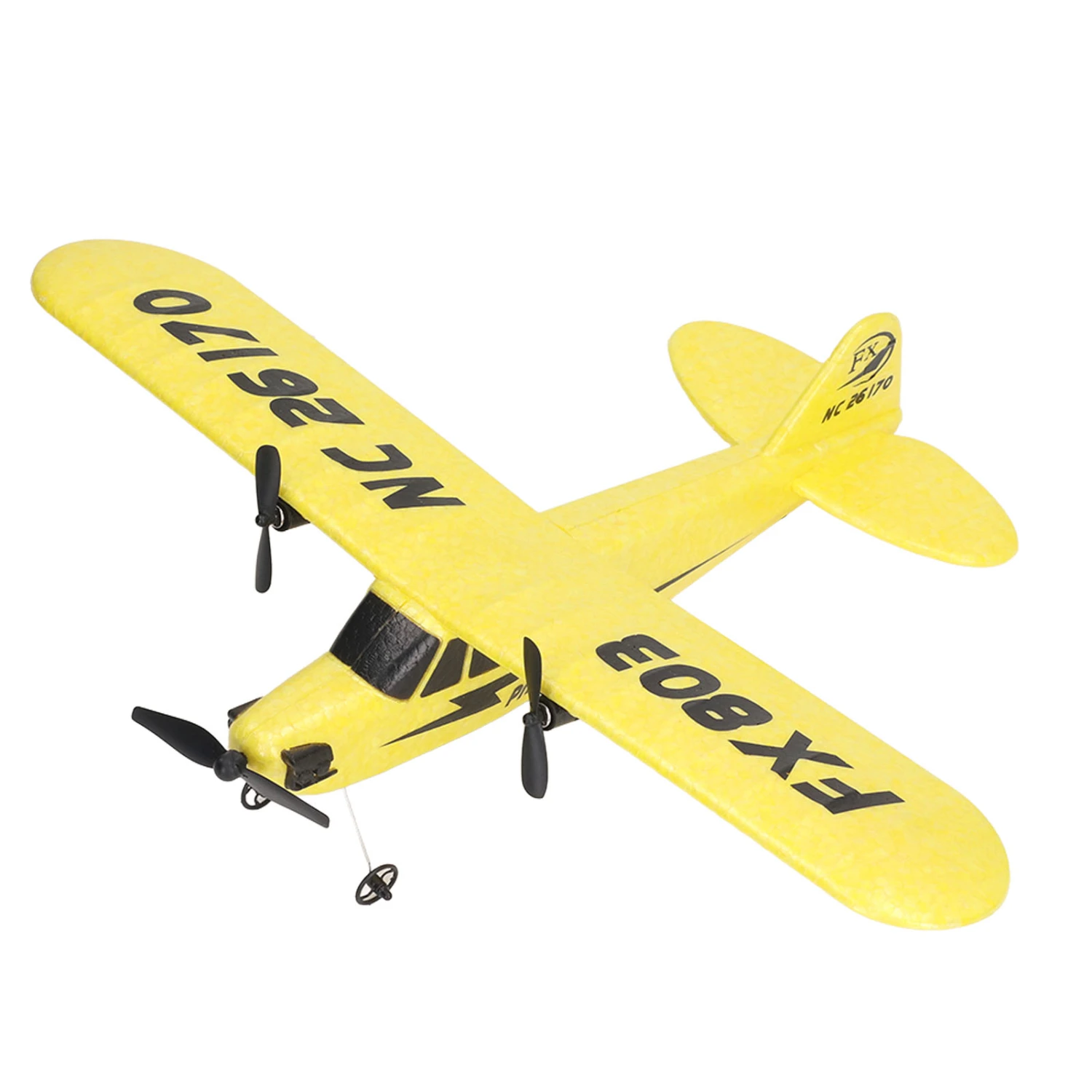 RC Foam Airplane Glider 2.4Ghz 2 Channel Long Range Full Function Remote Control Aircraft