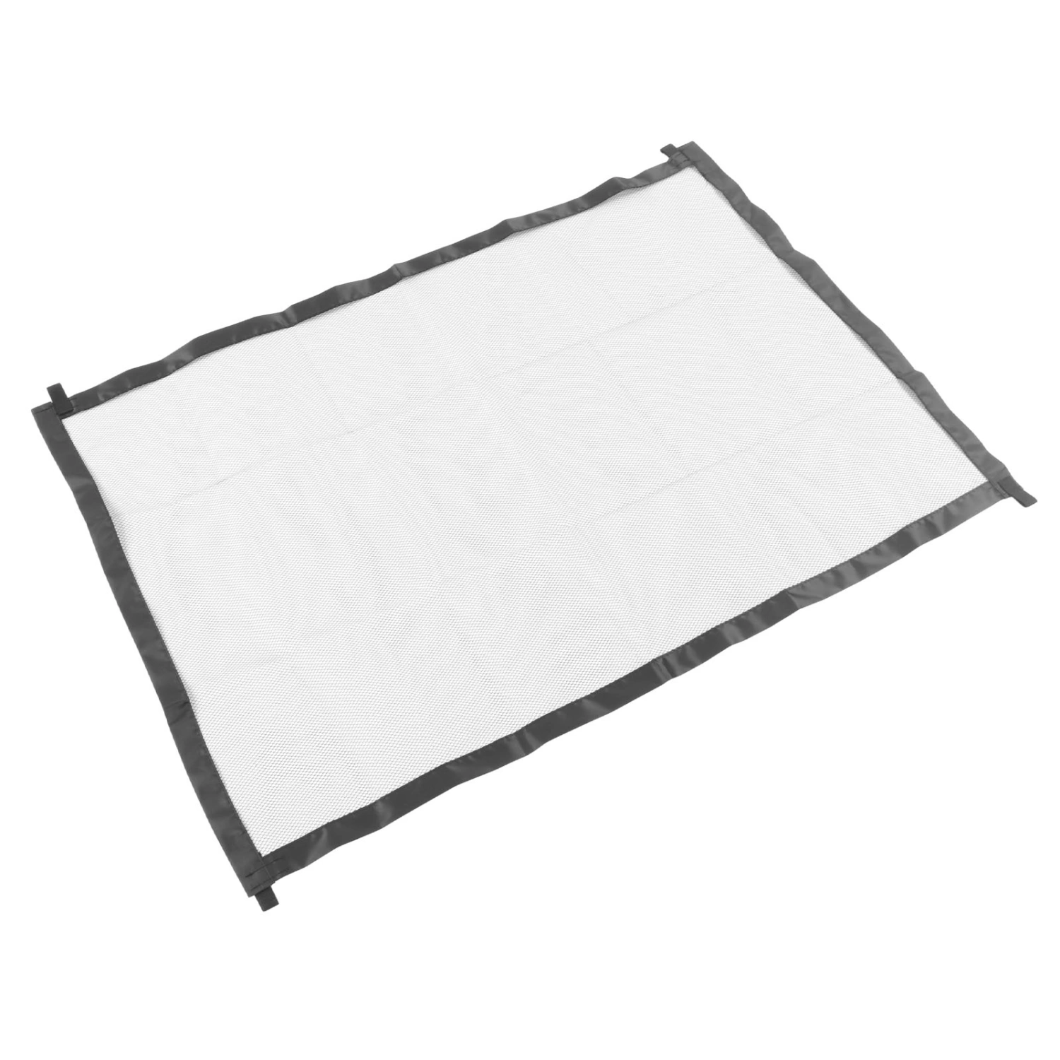 Expandable Dog Mesh Gate Folding Safe Enclosure Baby Gate with 5 Hooks for Doorways Stairways Type 1