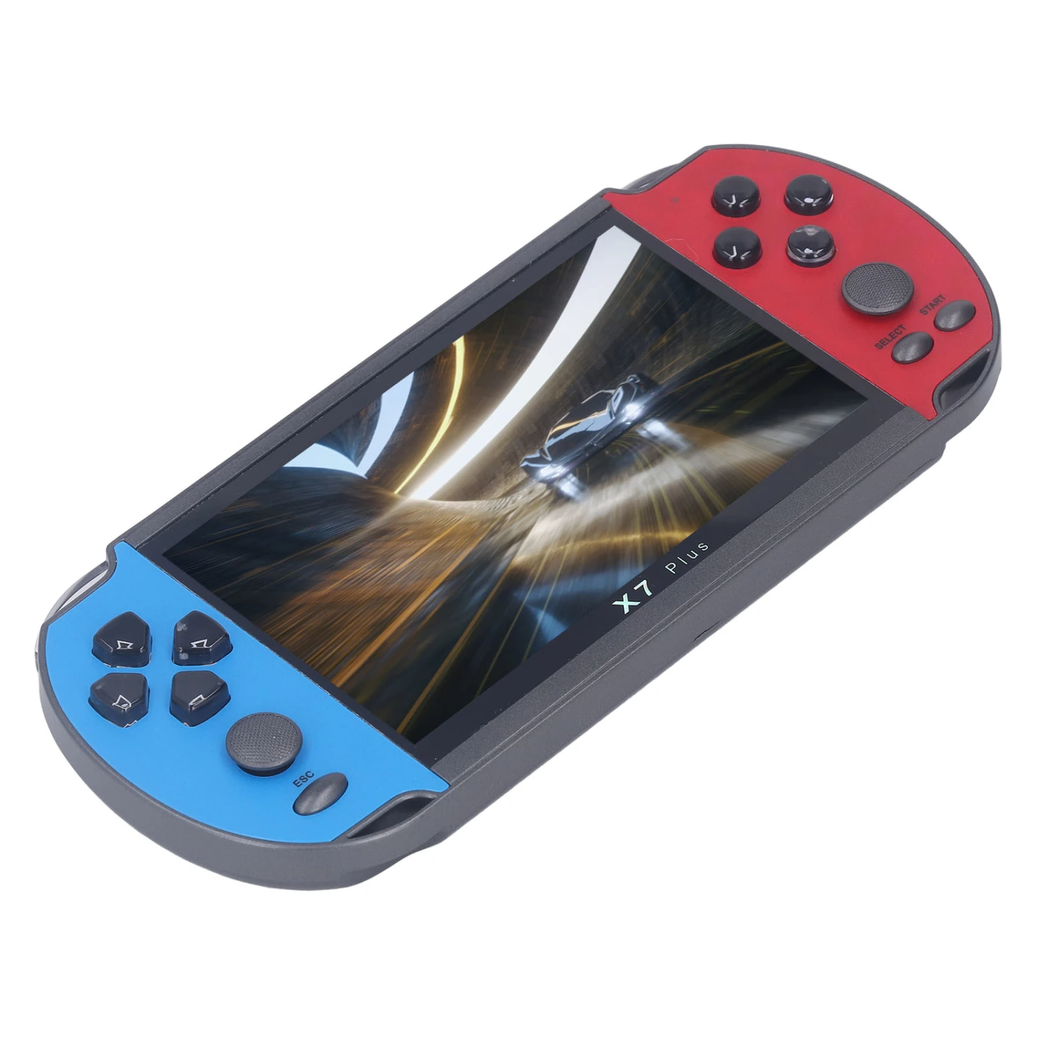 Handheld Video Game Console 5.1 Inch Dual Joystick Multiple Games Rechargeable Battery Portable Game Machine