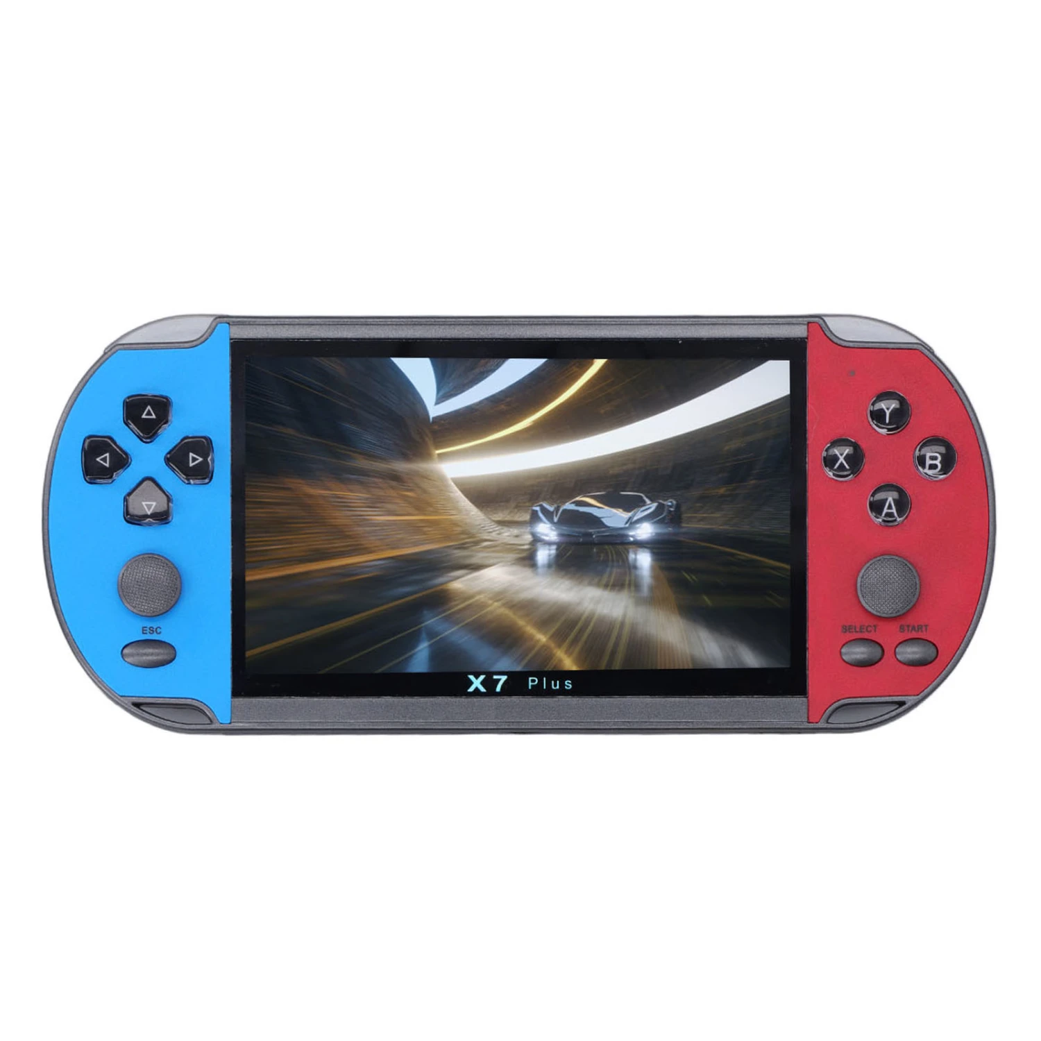 Handheld Video Game Console 5.1 Inch Dual Joystick Multiple Games Rechargeable Battery Portable Game Machine