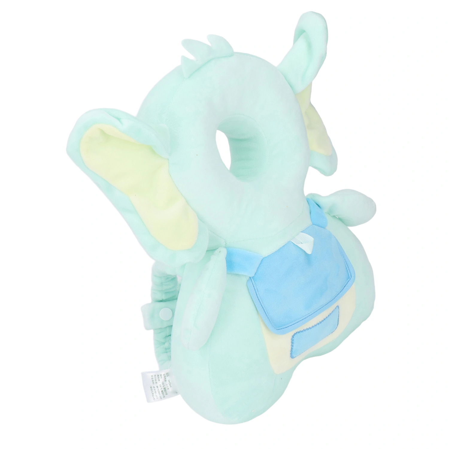 Baby Head Cushion Backpack Fall Pillow Soft Resilience Cute Little Elephant Shape Infant Protective Pad Backpack