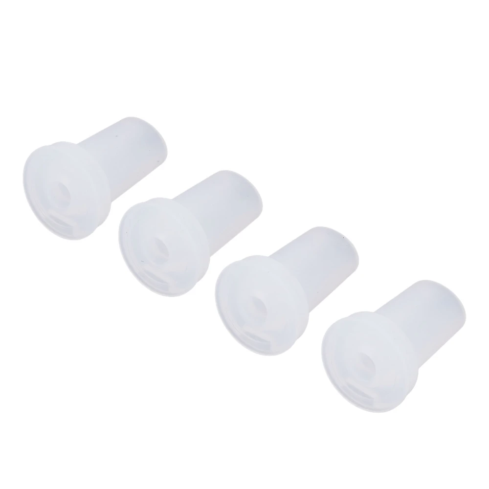 4pcs Bottle Mouthpiece Valve Prevent Leakage Soft Silicone Water Bottle Bite Valve Replacement