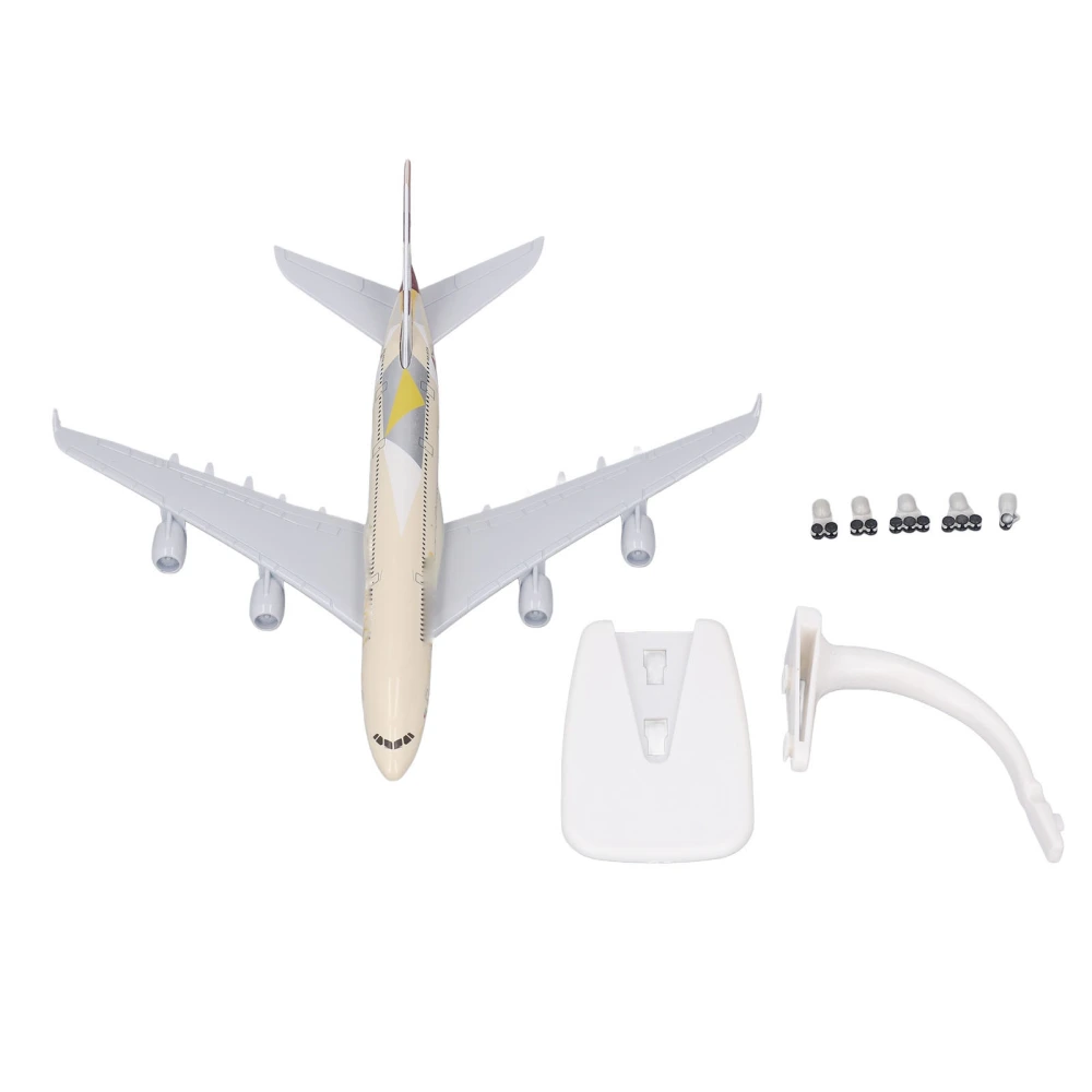 Simulated Alloy Passenger Plane Model Toy Model Diecast Airliner Model Decoration for Kid Adult 7.9 Inch