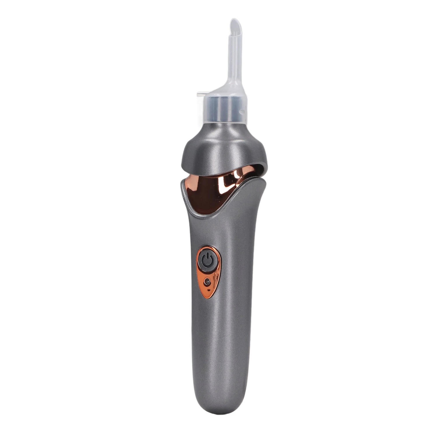 Electric Ear Vacuum Cleaner with LED Light Soft Tip USB Charging Ear Wax Removal Tool for Children Adults Black