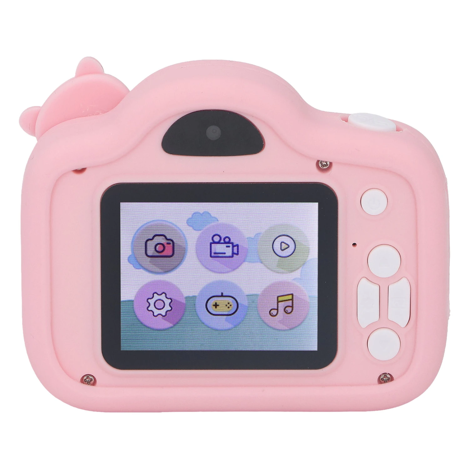 Mini Kids Camera Multifunction 2.0 Inch HD Screen 2000W Pixels Cute Digital Video Camera for 3 To 10 Years Old