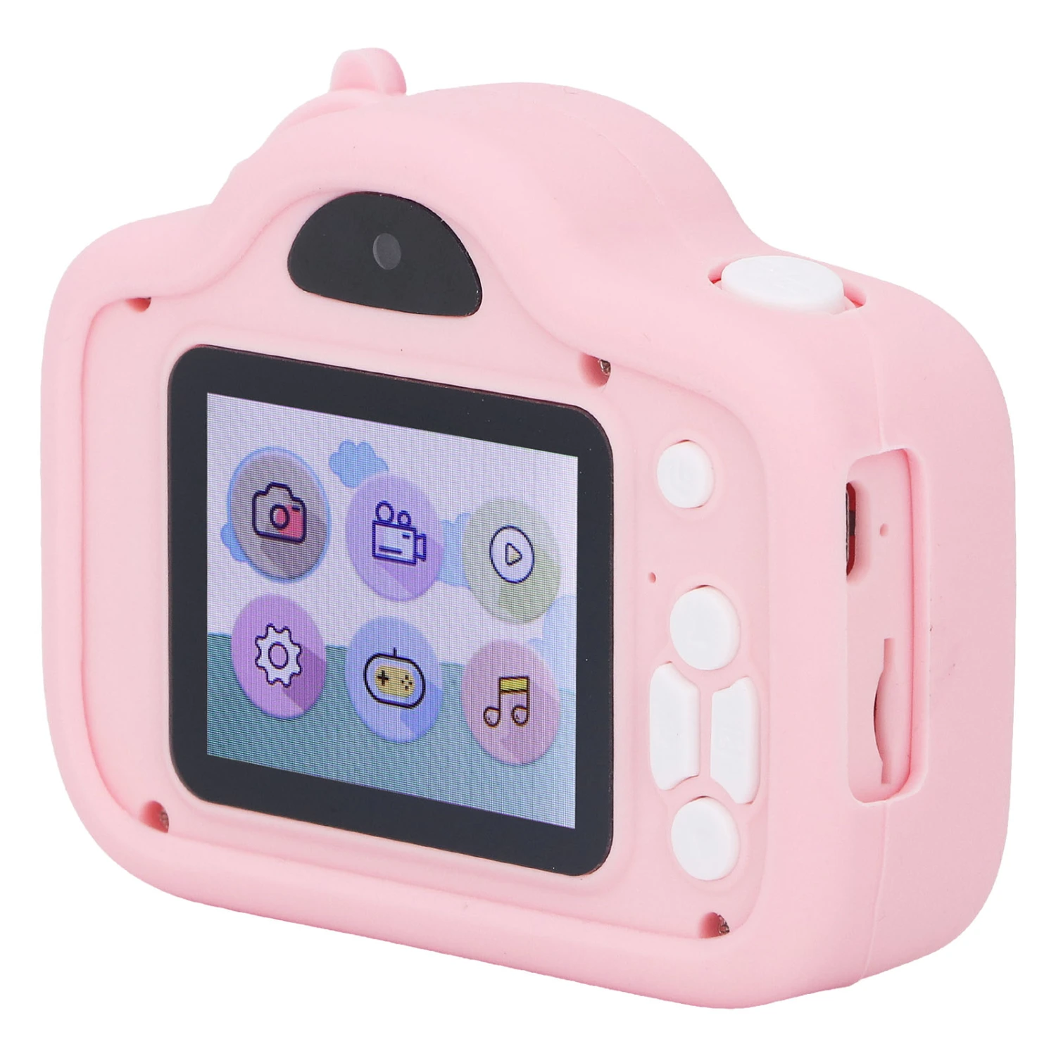 Mini Kids Camera Multifunction 2.0 Inch HD Screen 2000W Pixels Cute Digital Video Camera for 3 To 10 Years Old