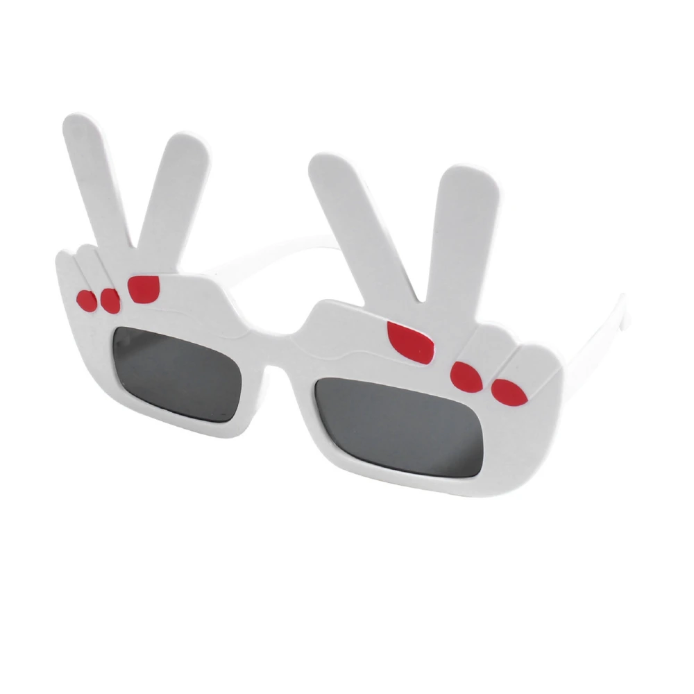 Funny Gesture Shaped Sunglasses OK Gesture Funny Sunglasses for Birthday Party Taking Photos