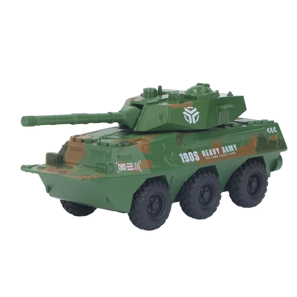 Military Truck Toy Pull Back Lifelike Cool Alloy Battle Vehicle Model for Children Boys Girls Military Armored Vehicles